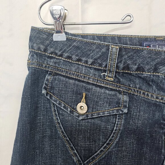 Vintage Baccini Deim Skirt Y2K Blue Mini Casual A-line 10 - Picture 2 of 8